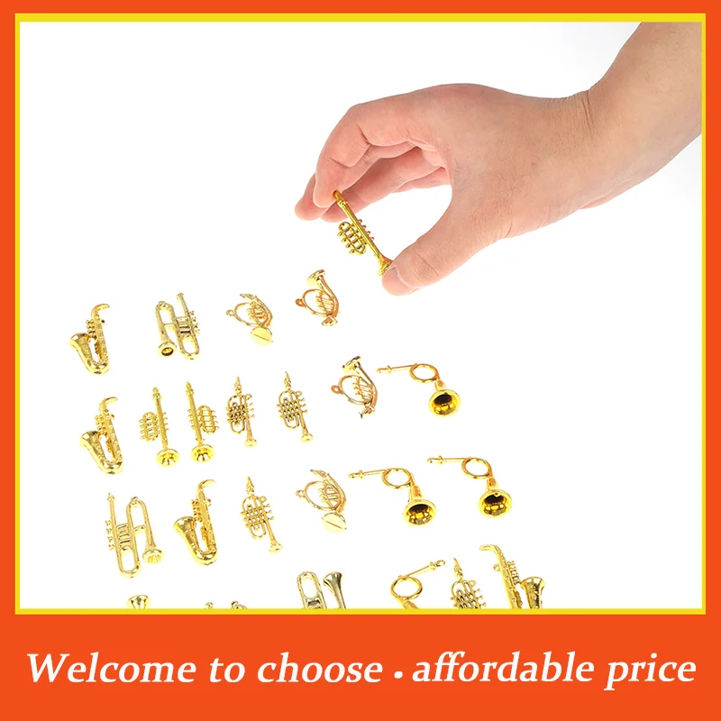 TH 24pcs 32/35/45/47mm Plastic Mini Guitar Violin Trumpet Doll Musical Instrument Music Dolls House Bar Doll
TH 24pcs 32/35/45/47mm Plastic Mini Guitar Violin Trumpet Doll Musical Instrument Music Dolls House Bar Doll