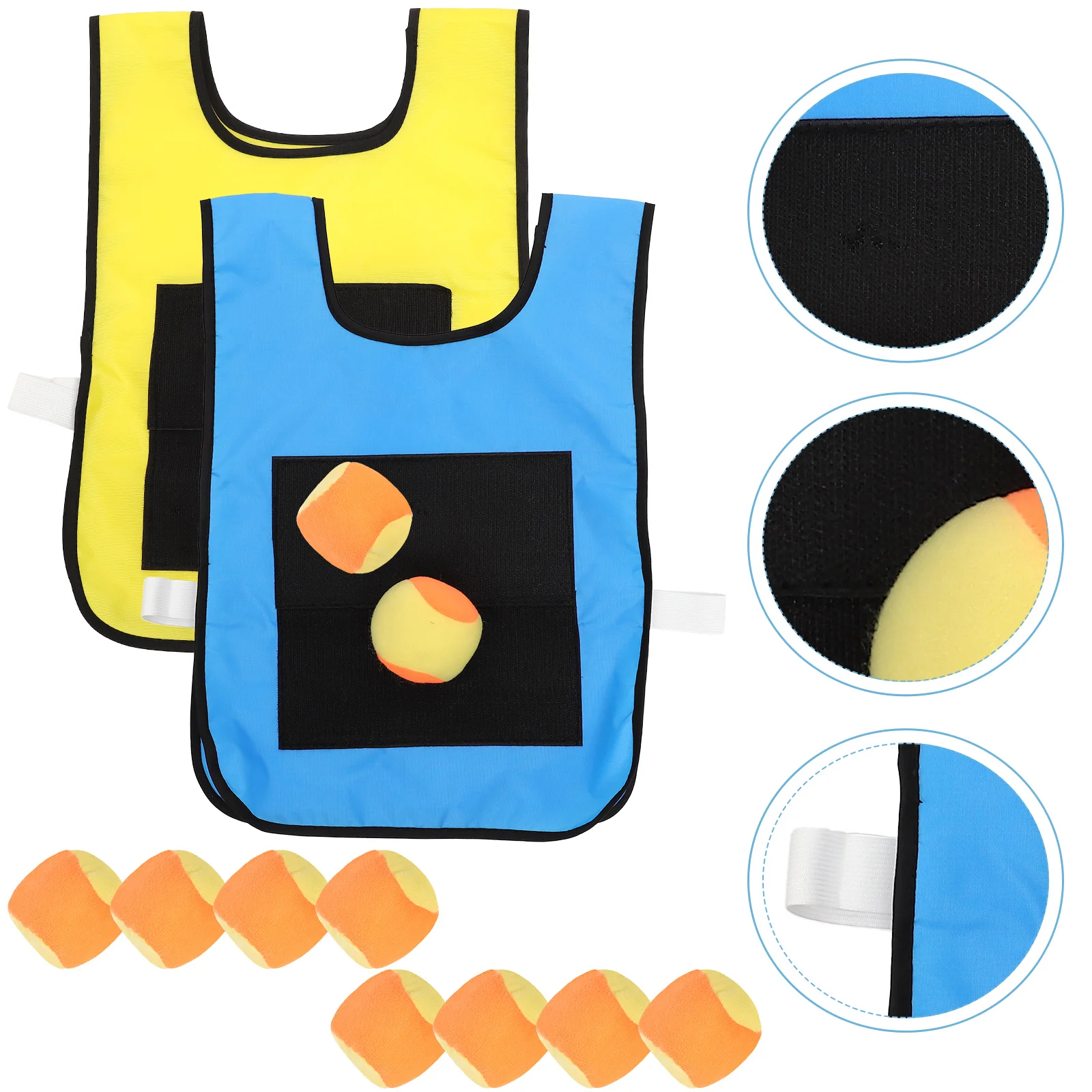 Sticky Ball Vest Game Labels Outdoor Suction Cup Throwing Girl Men and Women Practice
Sticky Ball Vest Game Labels Outdoor Suction Cup Throwing Girl Men and Women Practice