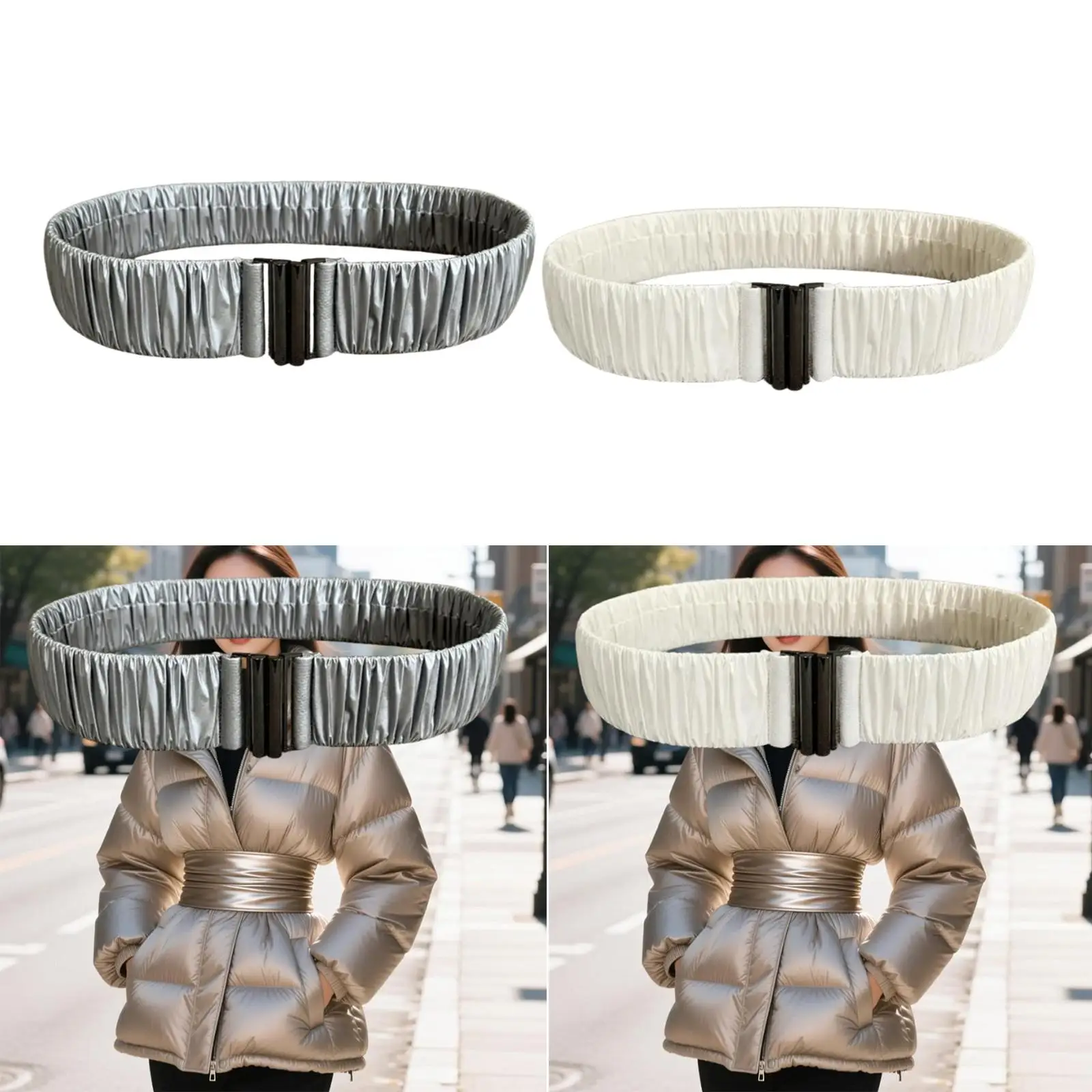 Женский эластичный пояс, повседневный легкий элегантный плиссированный пояс на талии с пряжкой для пухового пальто, пуховик
Женский эластичный пояс, повседневный легкий элегантный плиссированный пояс на талии с пряжкой для пухового пальто, пуховик