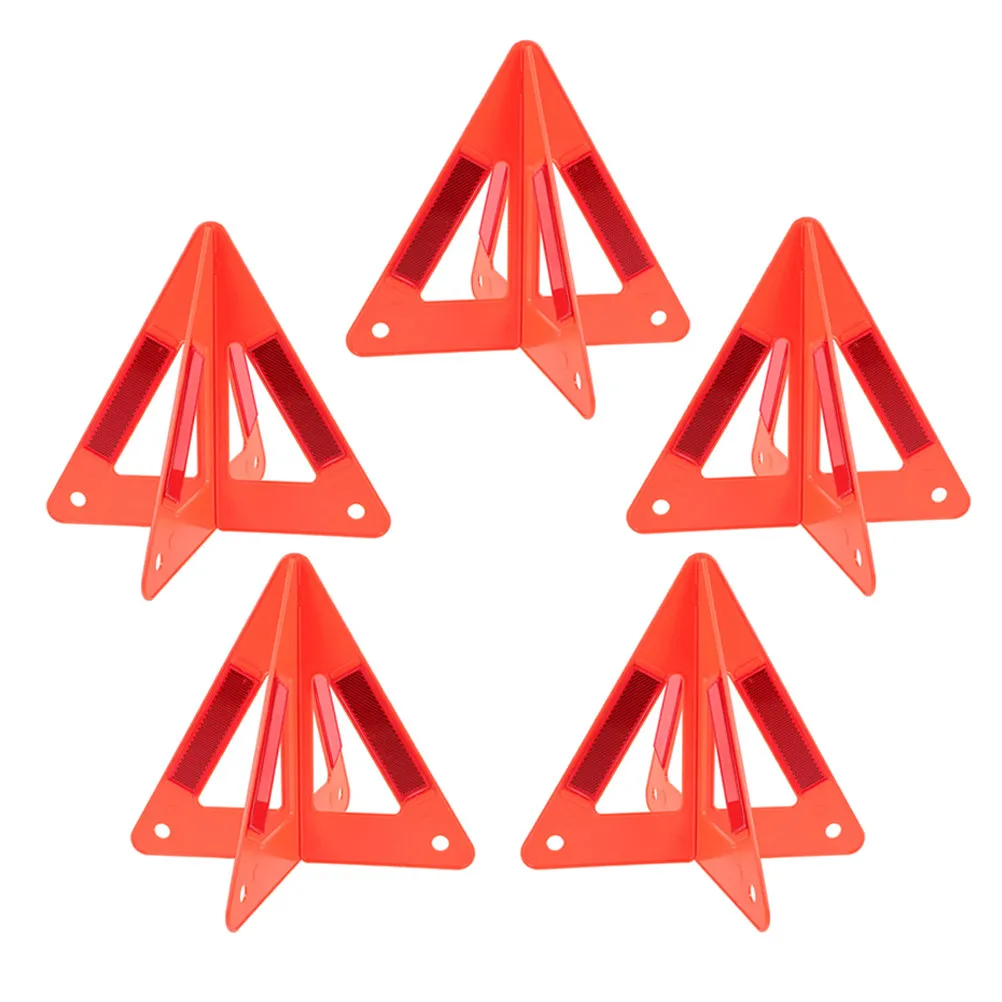 5Pcs Car Warning Triangle High Reflective Foldable Emergency Roadside Safety Triangles for Night Driving Safety Reflectors
5Pcs Car Warning Triangle High Reflective Foldable Emergency Roadside Safety Triangles for Night Driving Safety Reflectors