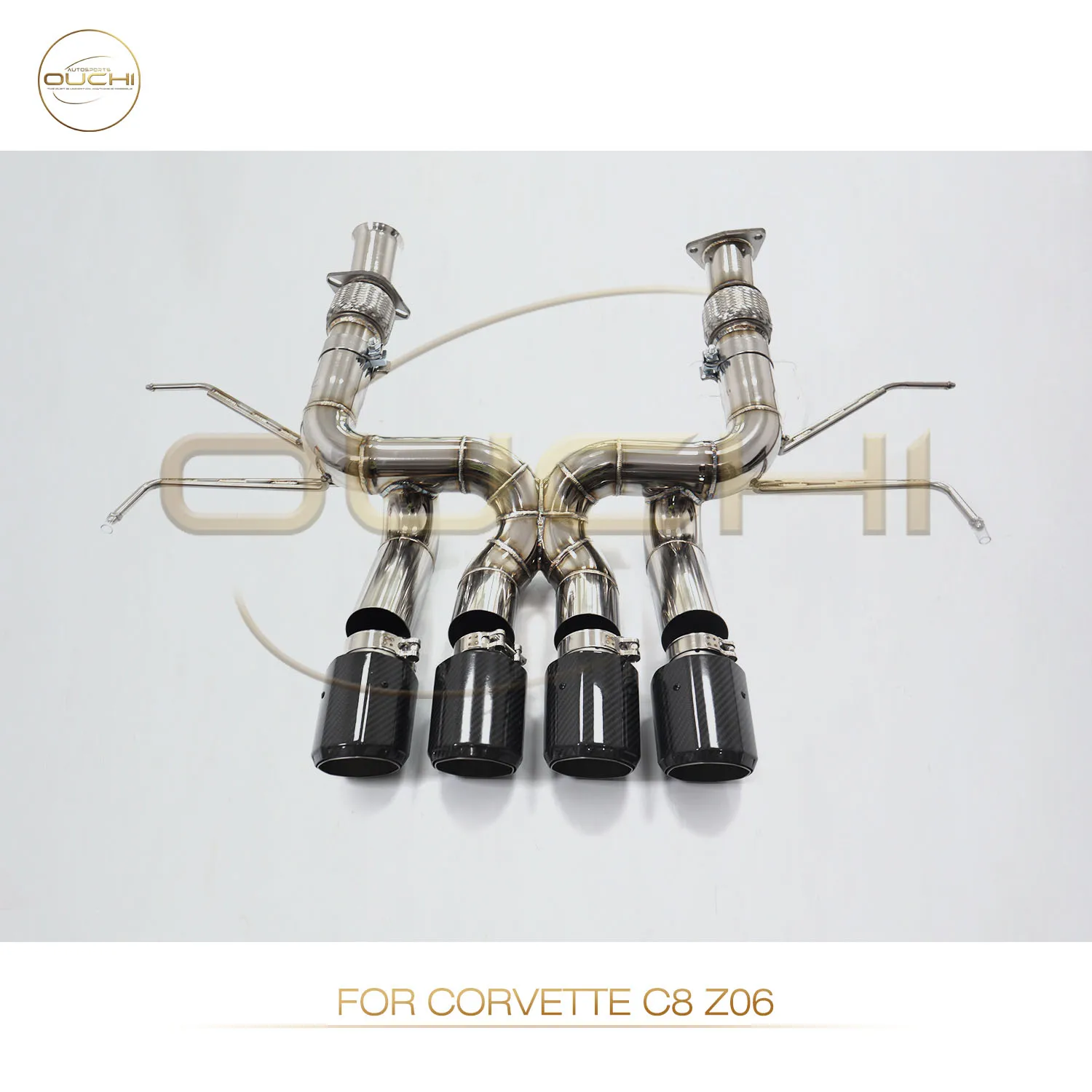 OUCHI Factory Direct Sales High Performance Exhaust Stainless Steel Catback For Corvette C8 Z06 With Straight Pipe Car Parts
OUCHI Factory Direct Sales High Performance Exhaust Stainless Steel Catback For Corvette C8 Z06 With Straight Pipe Car Parts