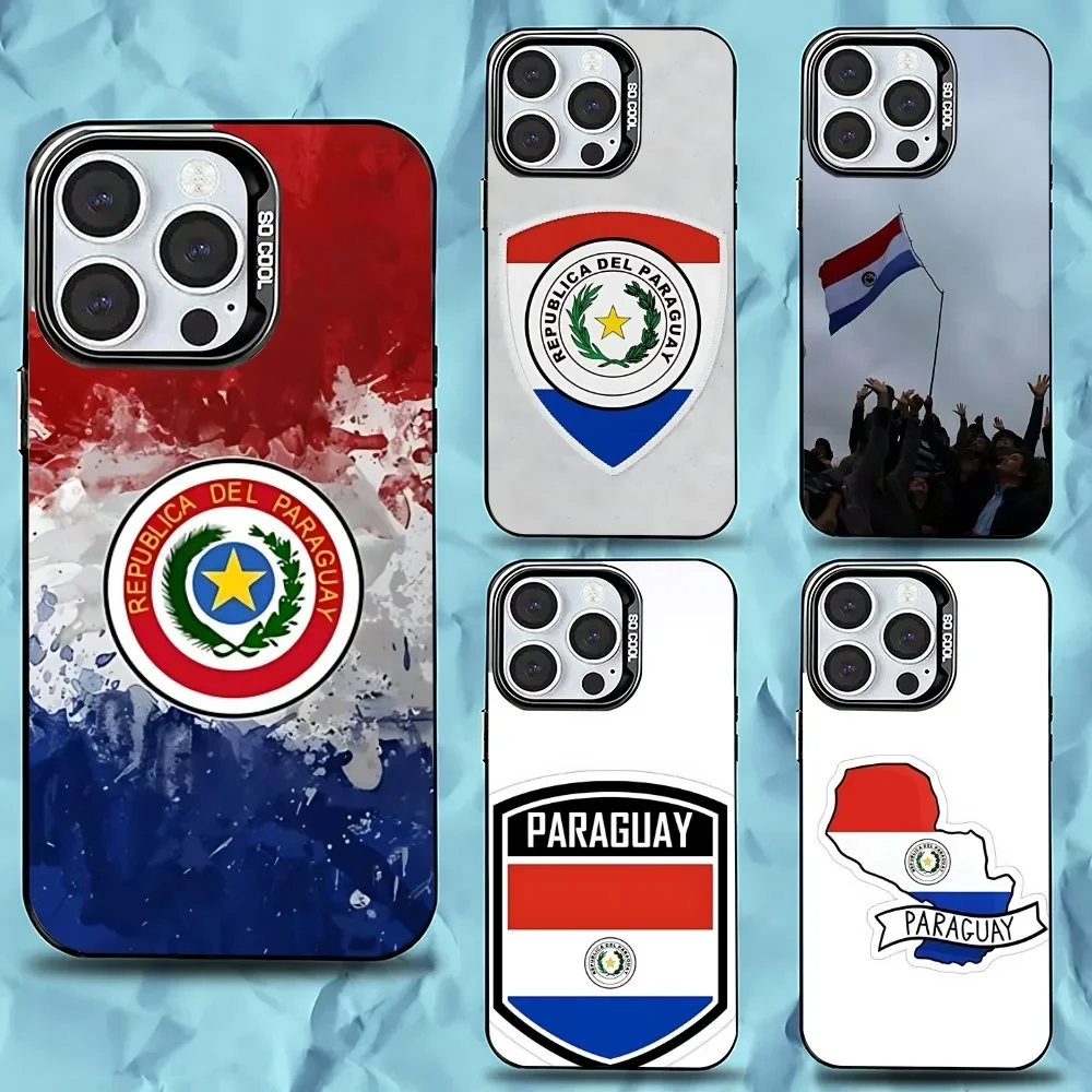 Paraguay Flag Phone Case For iPhone 16,15,14,13,12,11,Pro,Max,Plus,Mini,XS,SE Anti Fall Black Matte Hard Bumper
Paraguay Flag Phone Case For iPhone 16,15,14,13,12,11,Pro,Max,Plus,Mini,XS,SE Anti Fall Black Matte Hard Bumper
