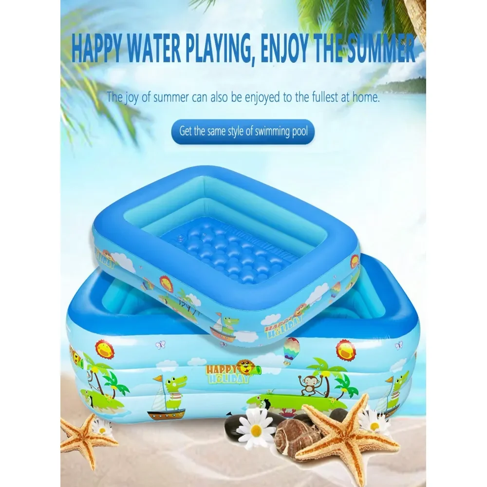 Inflatable Swimming Pool, Extra Large Thick Family Inflatable Pool Suitable For Adults, Outdoor, Garden, Backyard, Summer Water
Inflatable Swimming Pool, Extra Large Thick Family Inflatable Pool Suitable For Adults, Outdoor, Garden, Backyard, Summer Water