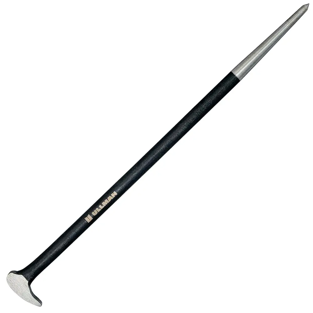 Free Shipping-12 in Heavy-Duty Lady Foot Roll Head Pry Bar with High Leverage Solid Steel Rolling Head and Tapered Aligning End
Free Shipping-12 in Heavy-Duty Lady Foot Roll Head Pry Bar with High Leverage Solid Steel Rolling Head and Tapered Aligning End