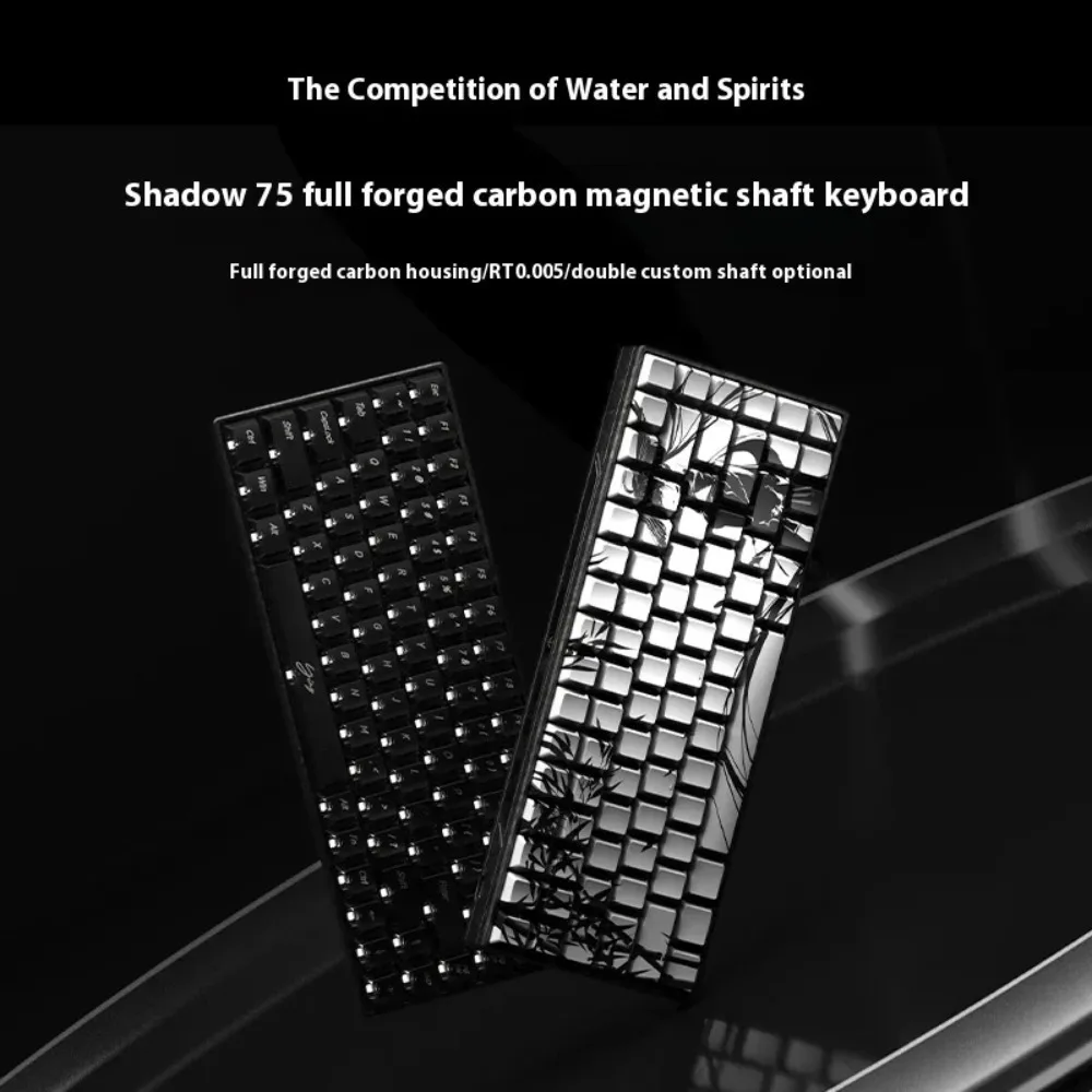 WLMouse Ying75 Mechanical Keyboard Magnetic Switch Wrought Carbon 8000HZ RT0.005mm Gamer Wired Low Delay FPS Gaming Keyboard
WLMouse Ying75 Mechanical Keyboard Magnetic Switch Wrought Carbon 8000HZ RT0.005mm Gamer Wired Low Delay FPS Gaming Keyboard