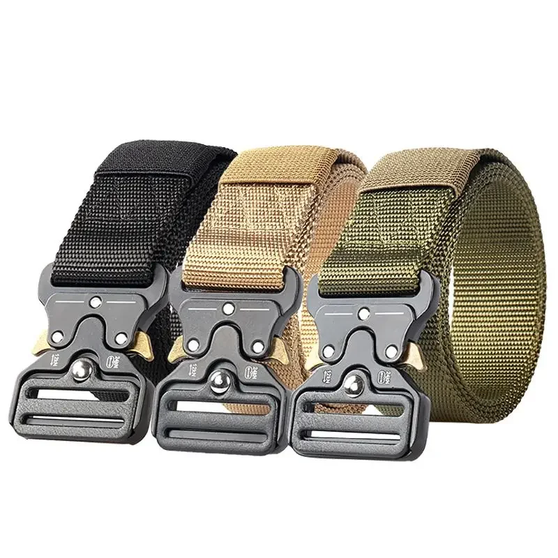 Outdoor Hunting Metal Tactical Belt, Multi-function Alloy Buckle High Quality Marine Corps Canvas Belt For Men
Outdoor Hunting Metal Tactical Belt, Multi-function Alloy Buckle High Quality Marine Corps Canvas Belt For Men