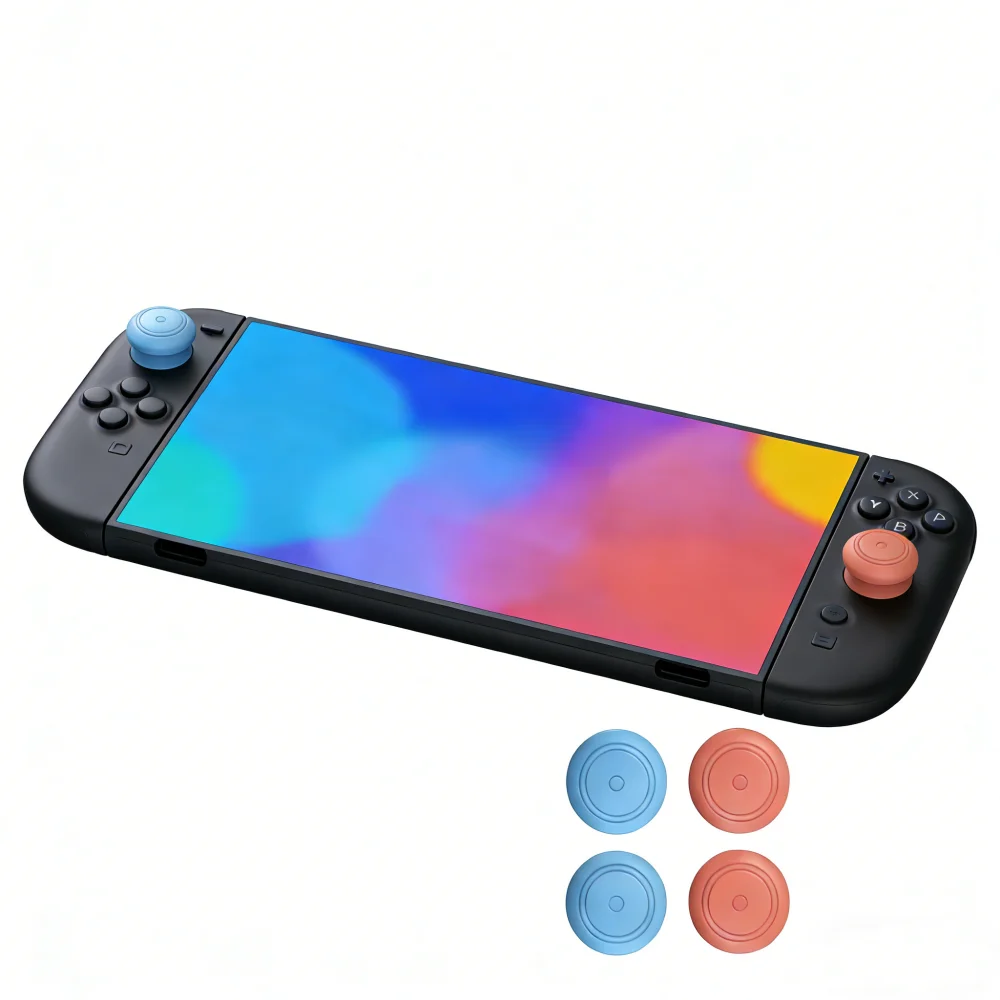 Silicone Joystick Caps For Switch 2 Game Console Thumb Grip Cap Non-Slip Thumbstick Grip Cover Game Accessories
Silicone Joystick Caps For Switch 2 Game Console Thumb Grip Cap Non-Slip Thumbstick Grip Cover Game Accessories