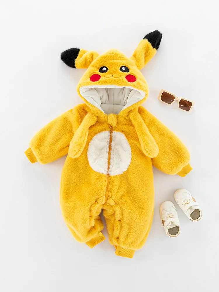 Baby Cosplay Climb Bodysuit Infant Anime Cartoon Newborn Pikachu Role Playing Thick Jumpsuit Halloween 0-1Years
Baby Cosplay Climb Bodysuit Infant Anime Cartoon Newborn Pikachu Role Playing Thick Jumpsuit Halloween 0-1Years