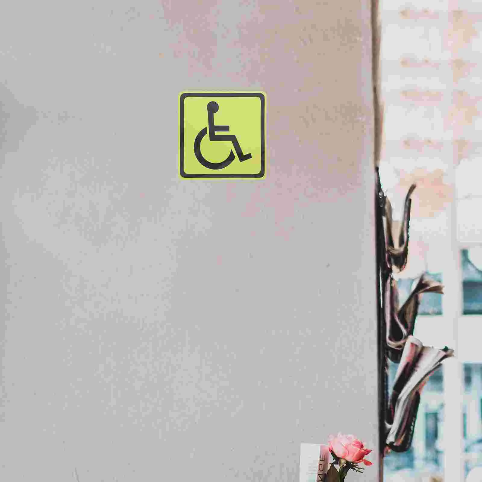 4 Pcs Disability Identification Stickers Handicap Sign for Car Wheelchair Symbol Dedicated
4 Pcs Disability Identification Stickers Handicap Sign for Car Wheelchair Symbol Dedicated