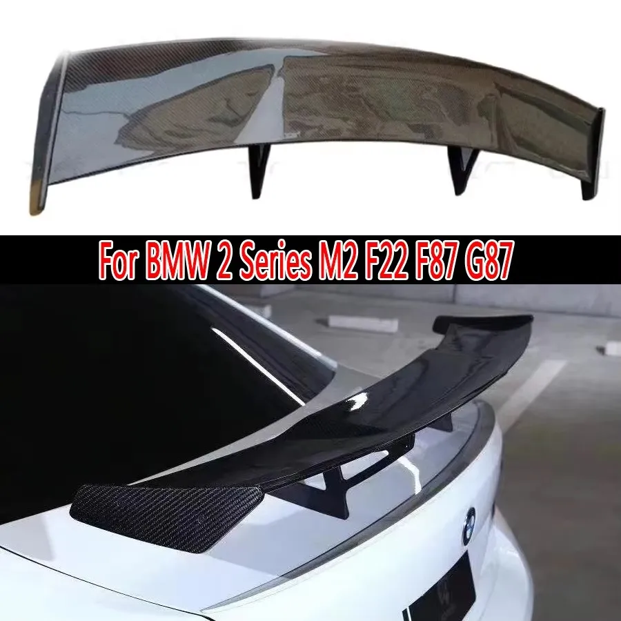 Carbon Fiber Tail fins For BMW 2 Series M2 F22 F87 G87 220i Rear Trunk Spoiler Guide Wing Rear Wing Car Accessories 3D Style
Carbon Fiber Tail fins For BMW 2 Series M2 F22 F87 G87 220i Rear Trunk Spoiler Guide Wing Rear Wing Car Accessories 3D Style