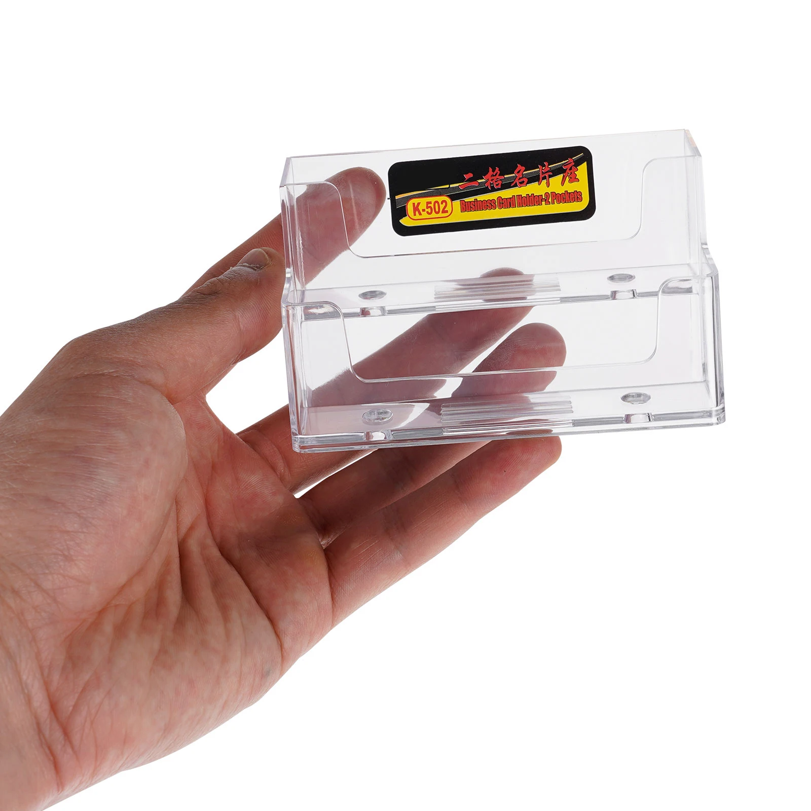Acrylic Business Card Holder Transparent Desk Organizer Stand for Office Home School Travel High Definition Display
Acrylic Business Card Holder Transparent Desk Organizer Stand for Office Home School Travel High Definition Display