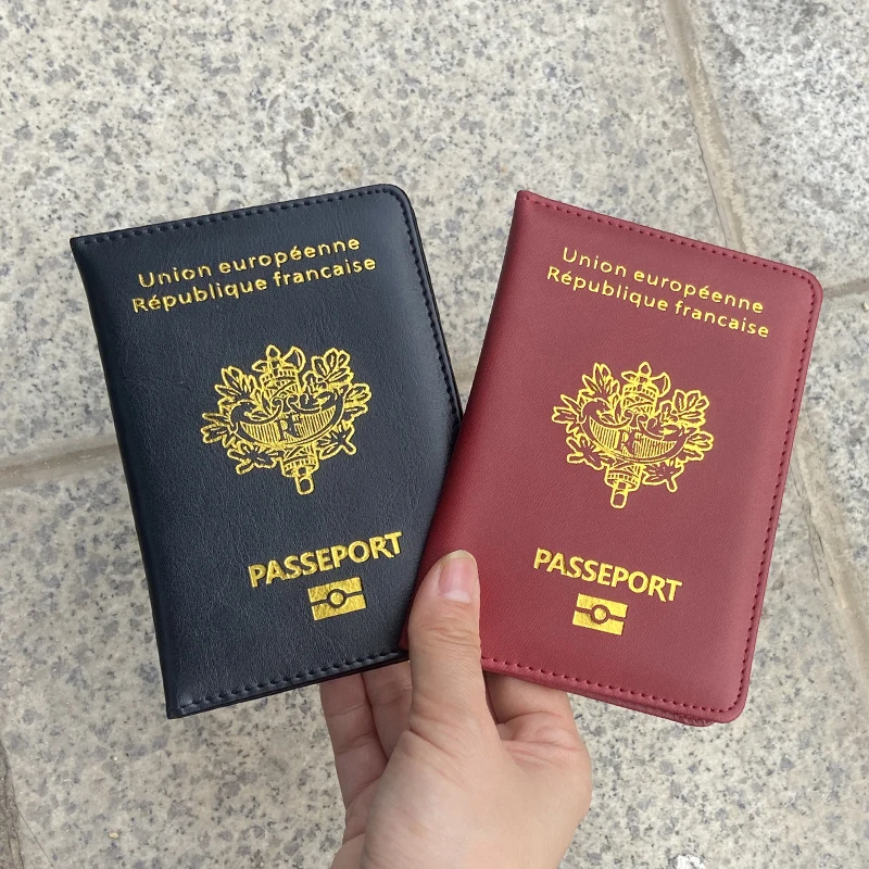 France Passport Cover Pu Leather Covers for Passports Travel Wallet Holder Passport
France Passport Cover Pu Leather Covers for Passports Travel Wallet Holder Passport