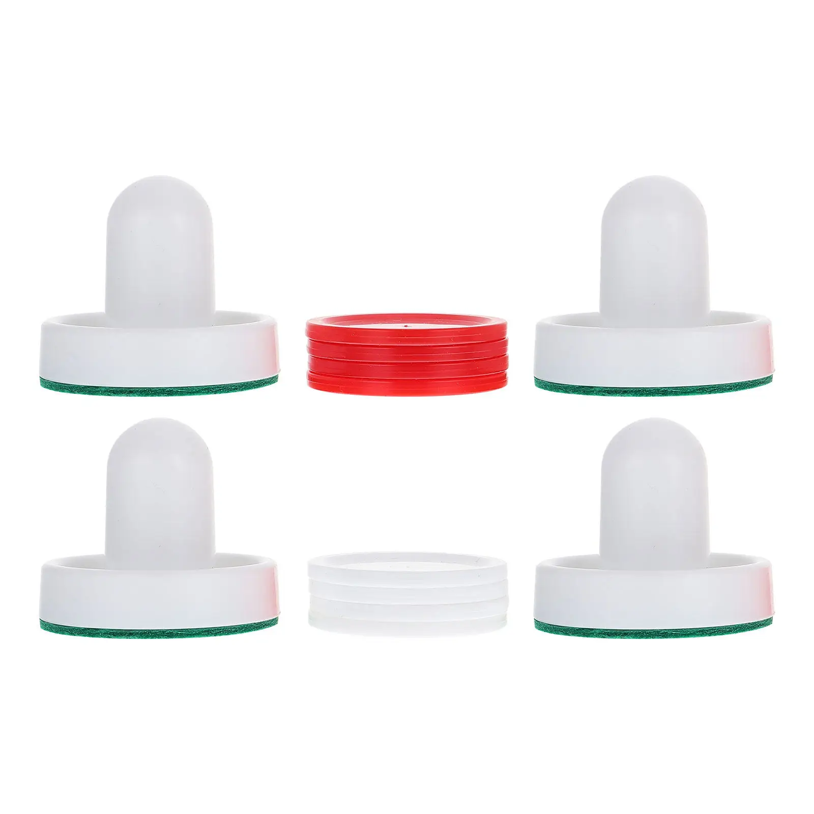 2Sets Ice Hockey Machine Air Hockey Parts Plastic Pushers Pucks Replacement Accessories for Mini Table Improve Coordination
2Sets Ice Hockey Machine Air Hockey Parts Plastic Pushers Pucks Replacement Accessories for Mini Table Improve Coordination