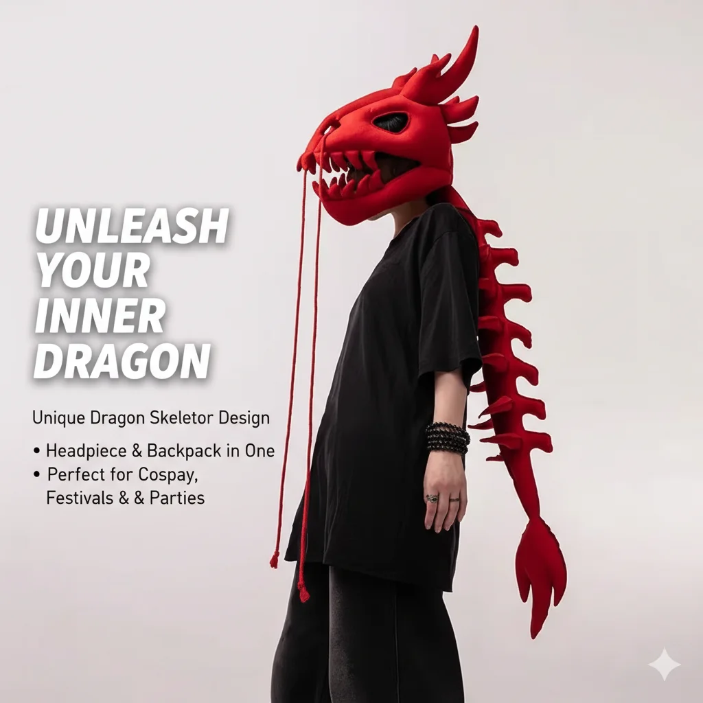 Костюм-маска «Китайский Дракон Лун» для детей и взрослых, забавный головной убор для вечеринок и карнавалов, реквизит для косплея
Костюм-маска «Китайский Дракон Лун» для детей и взрослых, забавный головной убор для вечеринок и карнавалов, реквизит для косплея