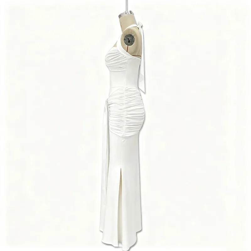 Fairy Maternity Photoshoot Halter Maxi Dress Backless Draped Gown Sleeveless Ruched Pregnancy Outfit Baby Shower
Fairy Maternity Photoshoot Halter Maxi Dress Backless Draped Gown Sleeveless Ruched Pregnancy Outfit Baby Shower