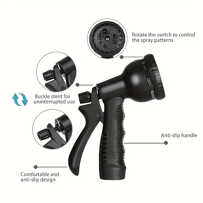 American standard 3/4 garden 1pc watering water gun nozzle multifunctional car washing water gun gardening showerhead household
American standard 3/4 garden 1pc watering water gun nozzle multifunctional car washing water gun gardening showerhead household