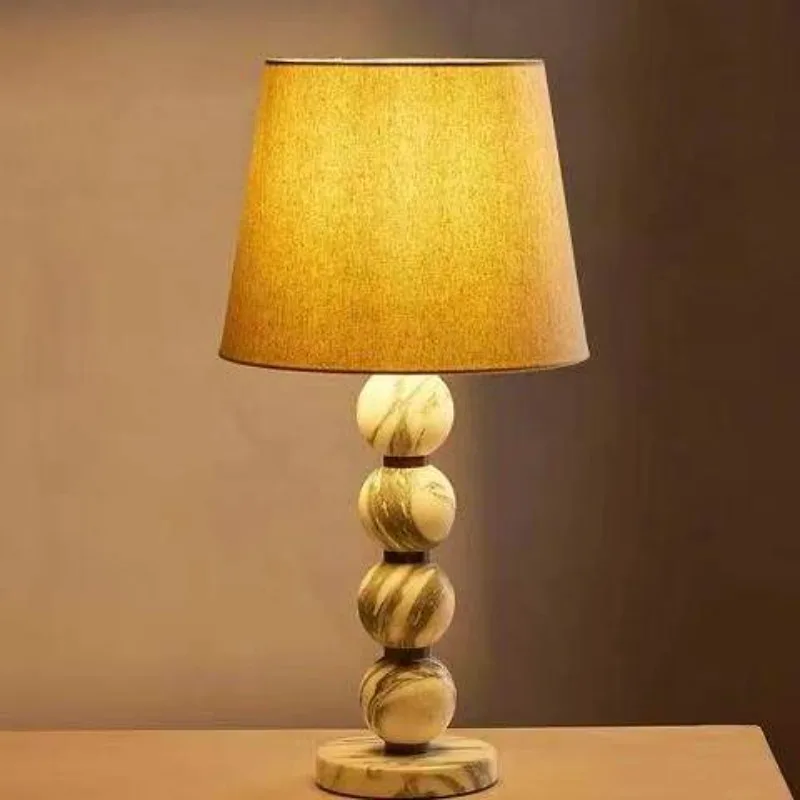 100% Natural Marble Table Lamp, French Wabi Sabi Style for Villas, Bedroom, Living Room & Study
100% Natural Marble Table Lamp, French Wabi Sabi Style for Villas, Bedroom, Living Room & Study