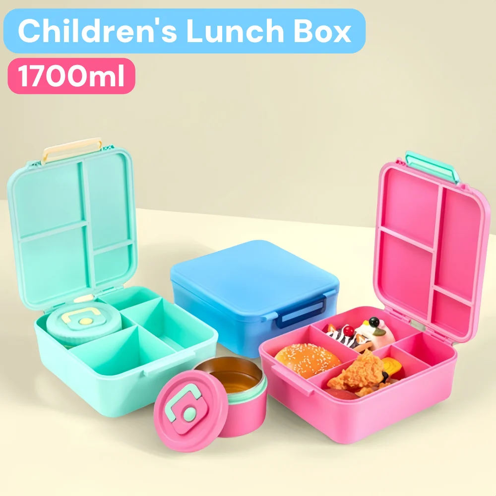 Children's Lunch Box Portable Lunchbox Microwave Oven Bento Box Leakproof Food Container for Back To School Kitchen
Children's Lunch Box Portable Lunchbox Microwave Oven Bento Box Leakproof Food Container for Back To School Kitchen