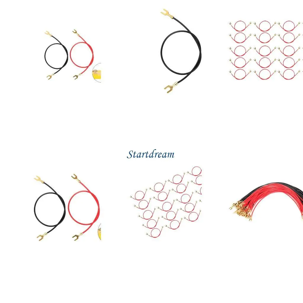 21cm Long Double Ended Fork Clip Leads Test Wires For School Labs K92C
21cm Long Double Ended Fork Clip Leads Test Wires For School Labs K92C