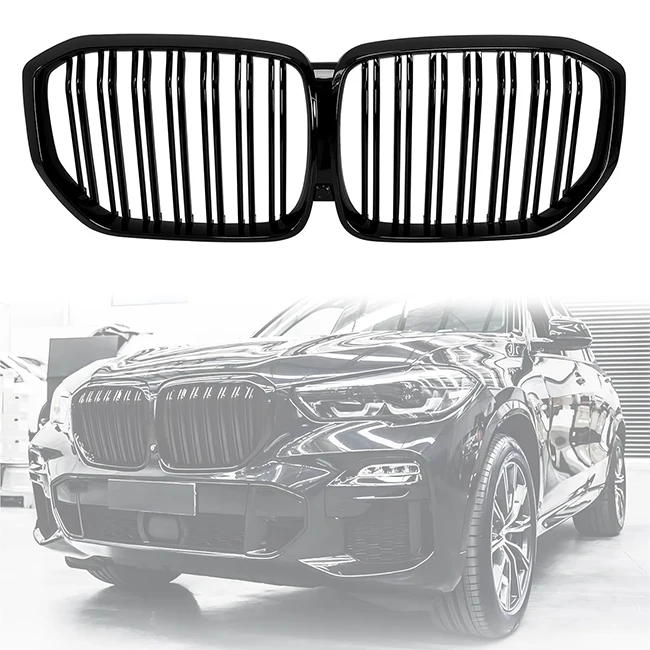 19-23 Double Slat Gloss Matte Black Carbon M Color for BMW X5 ABS Grill G05 X5 2019-2023 Front Bumper Grille
19-23 Double Slat Gloss Matte Black Carbon M Color for BMW X5 ABS Grill G05 X5 2019-2023 Front Bumper Grille
