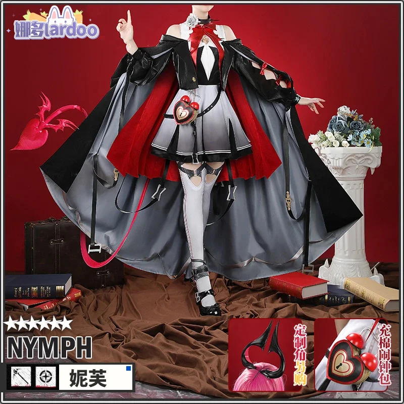 Lardoo Arknights Nymph Cosplay Costume Cos Game Anime Party Uniform Hallowen Play Role Clothes Clothing
Lardoo Arknights Nymph Cosplay Costume Cos Game Anime Party Uniform Hallowen Play Role Clothes Clothing