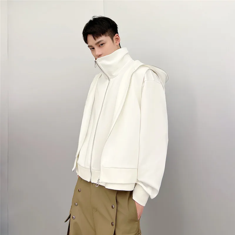 Spring New Faionable Retro Sle Men's Hoodie Jaet Set White Top Two-Piece Ensemble Youthful Polyester Long Sve Zipper
Spring New Faionable Retro Sle Men's Hoodie Jaet Set White Top Two-Piece Ensemble Youthful Polyester Long Sve Zipper