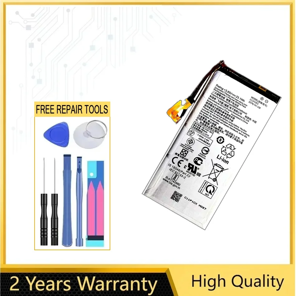 Высокопроизводительные аккумуляторы C11P1903 для игрового телефона ASUS ROG 3 ROG3, ремонтный комплект с инструментами
Высокопроизводительные аккумуляторы C11P1903 для игрового телефона ASUS ROG 3 ROG3, ремонтный комплект с инструментами