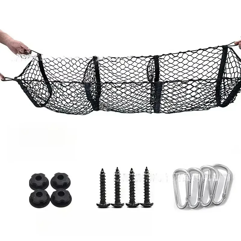 For Maverick 2022 2023 2024 - 3 Pocket Cargo Net Trunk Bed Luggage Storage Organizer Mesh 110*30cm
For Maverick 2022 2023 2024 - 3 Pocket Cargo Net Trunk Bed Luggage Storage Organizer Mesh 110*30cm
