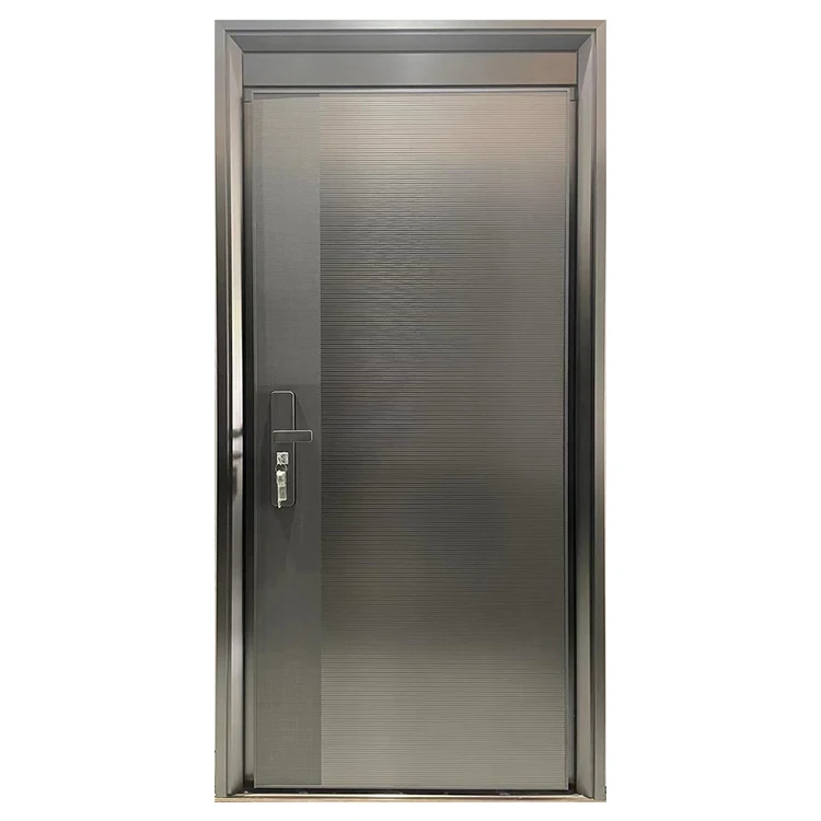 Popular stainless steel security entrance door for waterproof front doors on the exterior of houses
Popular stainless steel security entrance door for waterproof front doors on the exterior of houses