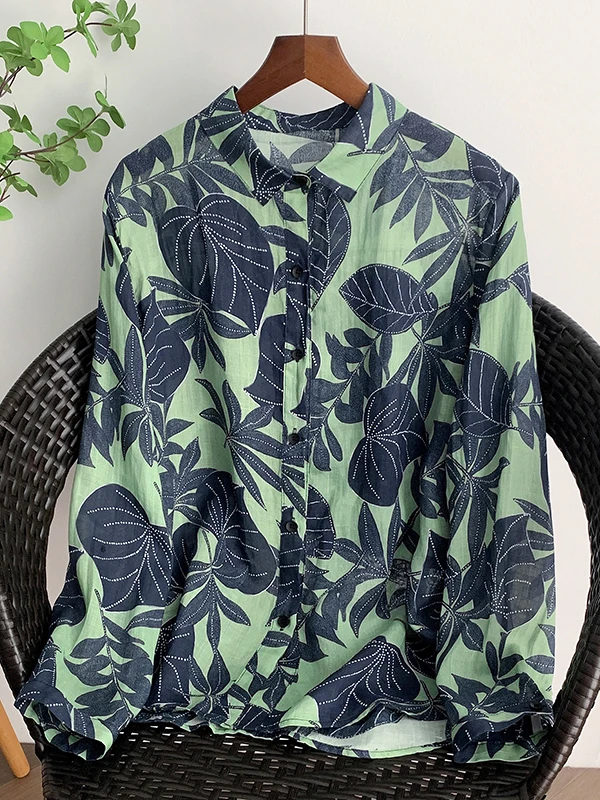 Artistic Vintage Printed Cotton Linen Long Sve irt Women's Loose Fit Autumn Top Skin-friendly Breathable Open Cardigan
Artistic Vintage Printed Cotton Linen Long Sve irt Women's Loose Fit Autumn Top Skin-friendly Breathable Open Cardigan