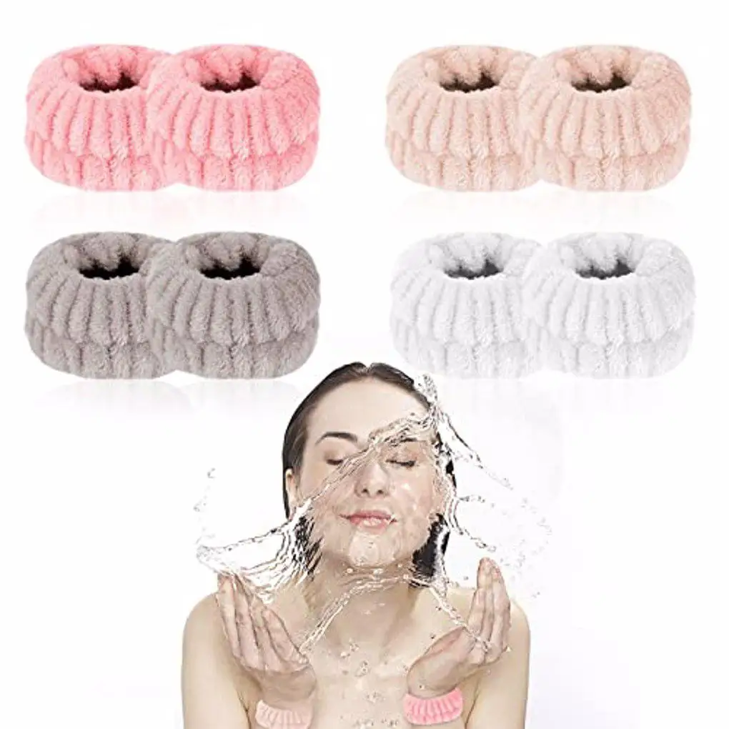 8 Pieces Wrist Washband Washable Absorbent Face Cleaning Wash Towel Band
8 Pieces Wrist Washband Washable Absorbent Face Cleaning Wash Towel Band