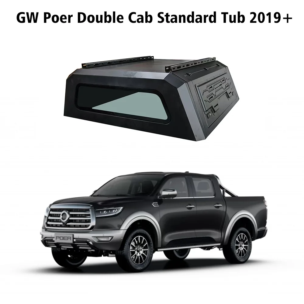 Tailored Accessories Aluminum 4X4 Pickup Canopy Pickup Truck Topper Hardtop Bed Capper For GW Poer GWM Great Wall Motor
Tailored Accessories Aluminum 4X4 Pickup Canopy Pickup Truck Topper Hardtop Bed Capper For GW Poer GWM Great Wall Motor