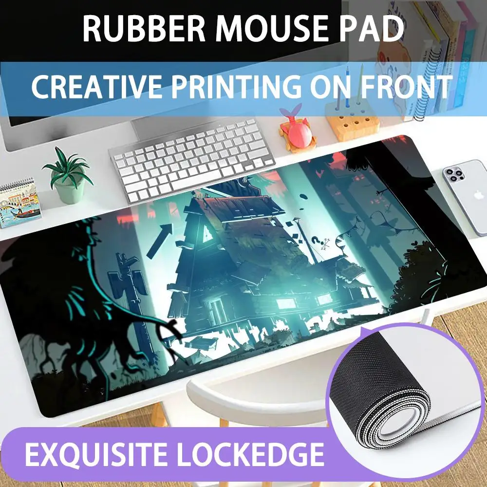 Mouse Pad Large rubber mouse pad with edge-locking computer mouse pad for gamers HD Gravity_FALLS printing desk pad and keyboard
Mouse Pad Large rubber mouse pad with edge-locking computer mouse pad for gamers HD Gravity_FALLS printing desk pad and keyboard