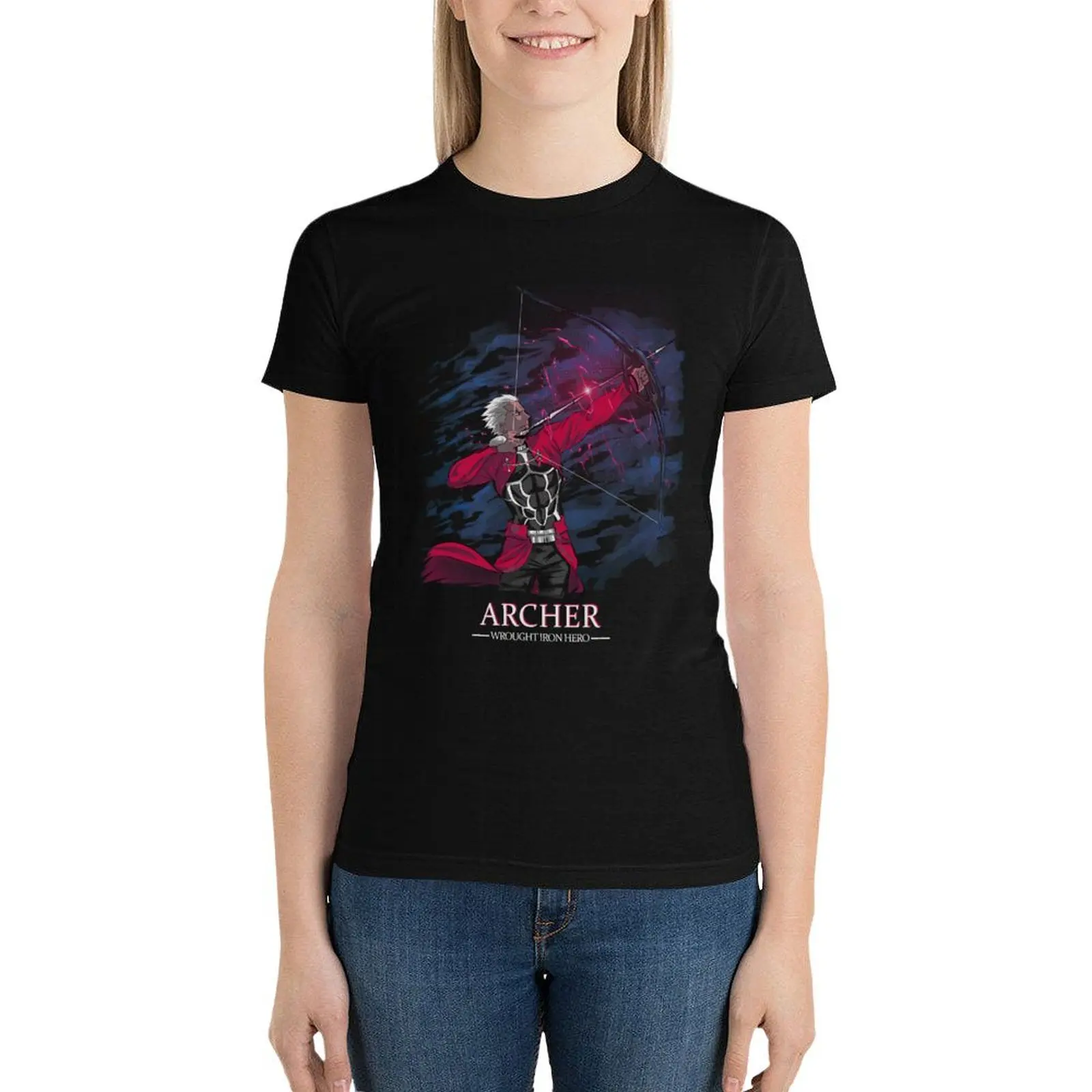 Archer T-Shirt summer top graphics Aesthetic clothing animal print shirt for girls Woman clothes
Archer T-Shirt summer top graphics Aesthetic clothing animal print shirt for girls Woman clothes