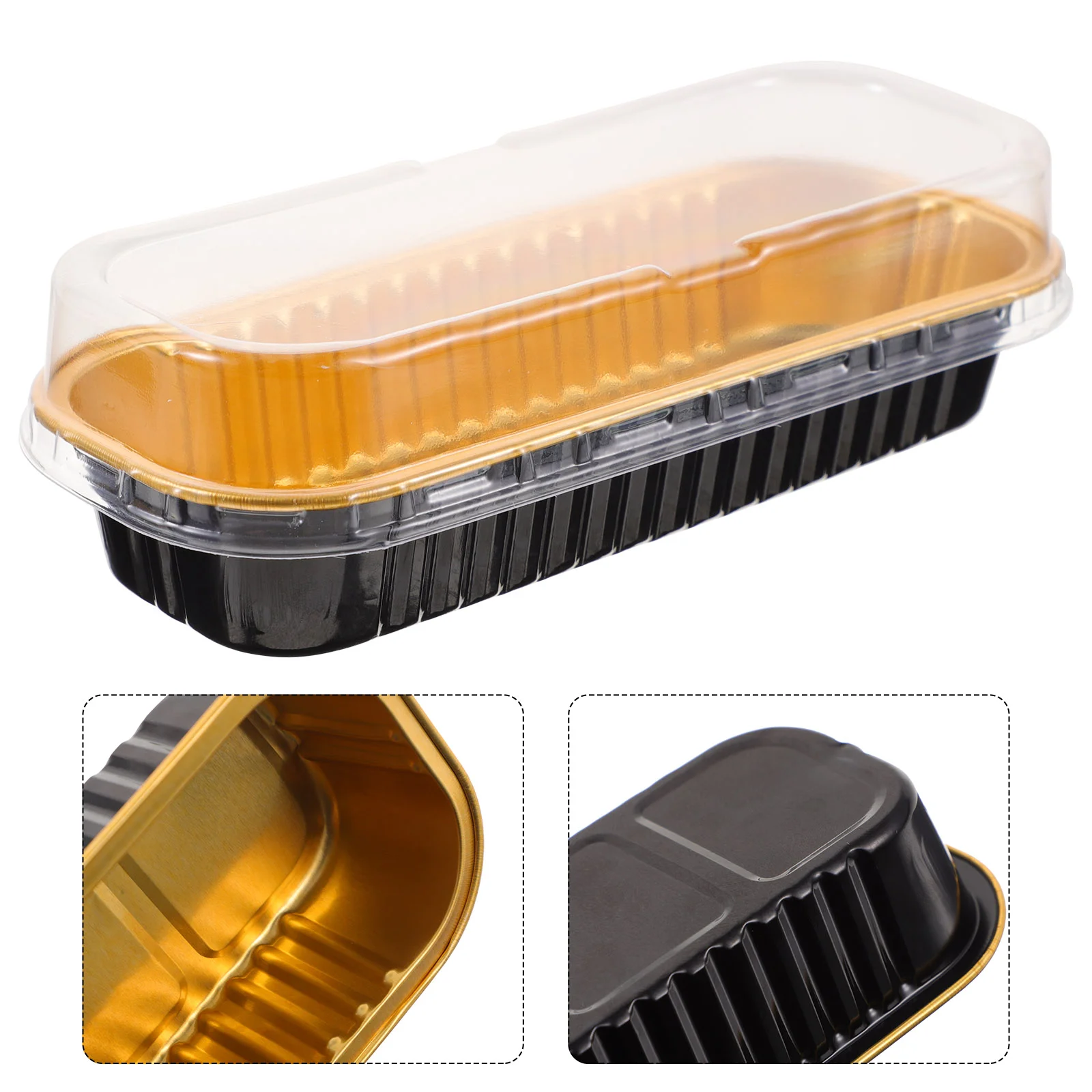 20 Pcs Mini Loaf Pan Box with Lid Aluminum Foil Small Pans Lids Muffin Cake Food Containers
20 Pcs Mini Loaf Pan Box with Lid Aluminum Foil Small Pans Lids Muffin Cake Food Containers