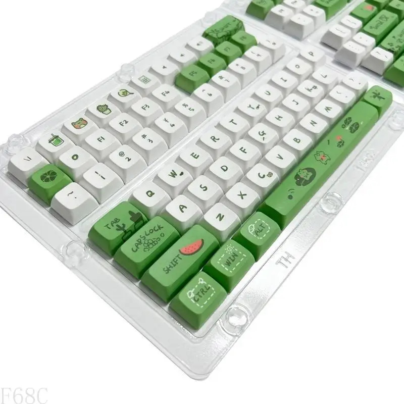 AP28 Keycaps 125PCS Green Keycaps XDA Profile Full Set Keycap DyeSubbed Thick PBT Caps for Gaming Mechanical Keyboard
AP28 Keycaps 125PCS Green Keycaps XDA Profile Full Set Keycap DyeSubbed Thick PBT Caps for Gaming Mechanical Keyboard