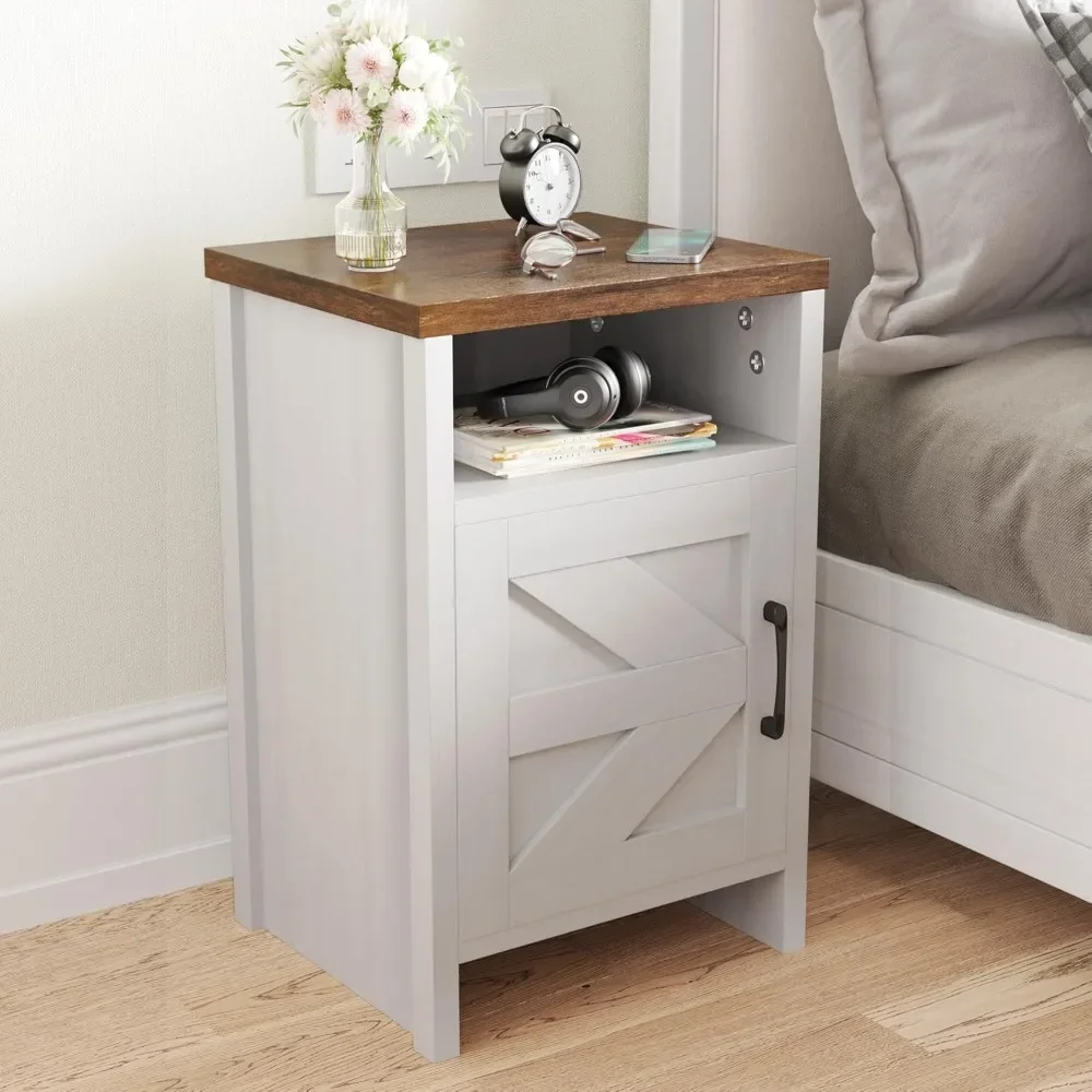 A beautiful and modern bedside table with a door and a shelf, which can be placed in the bedroom or living room
A beautiful and modern bedside table with a door and a shelf, which can be placed in the bedroom or living room