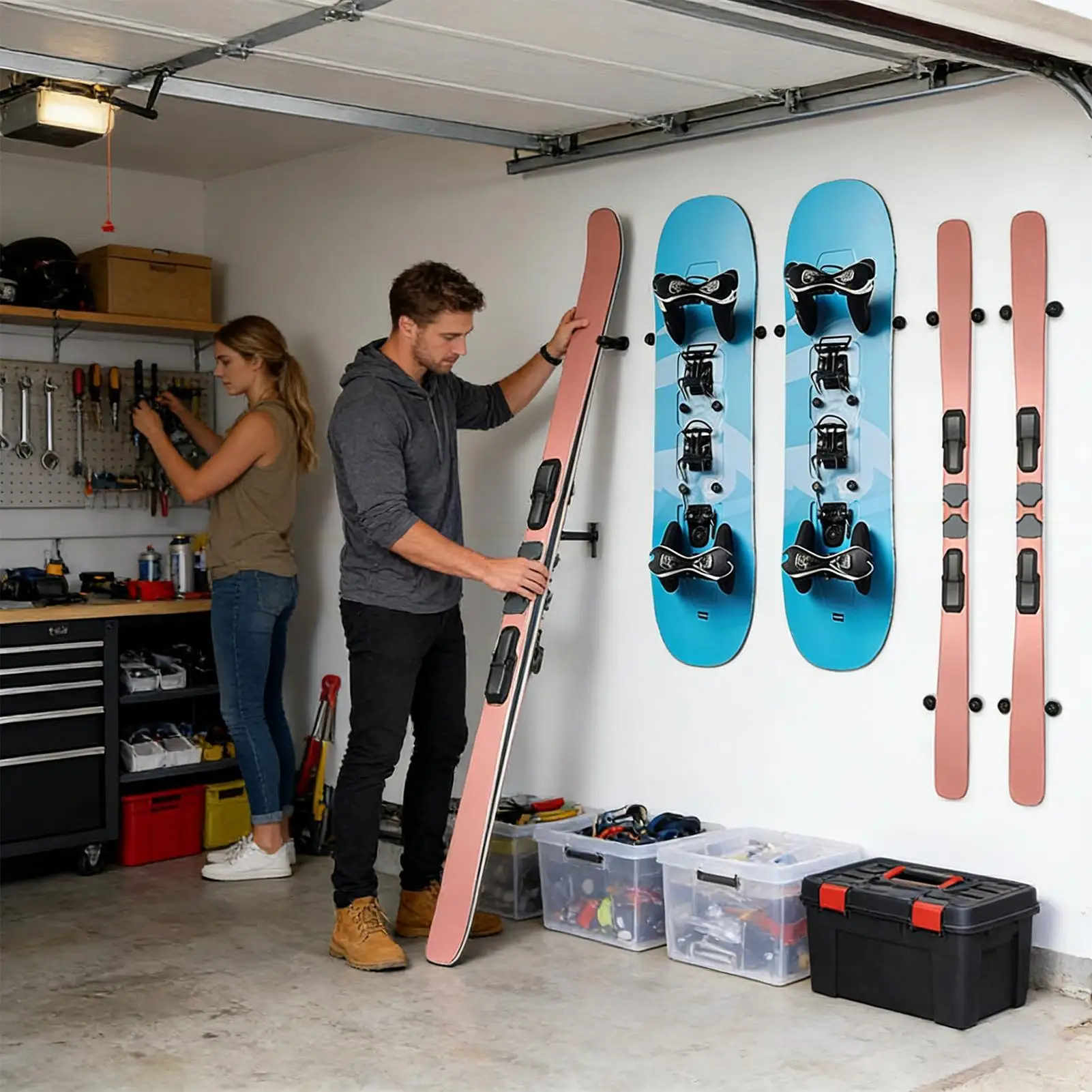 Держатели для лыж на стену Вертикальная вешалка для сноуборда Хранение лыж Для гаражного магазина Внутренний дисплей Спортивный магазин Оборудование Скейтборд
Держатели для лыж на стену Вертикальная вешалка для сноуборда Хранение лыж Для гаражного магазина Внутренний дисплей Спортивный магазин Оборудование Скейтборд