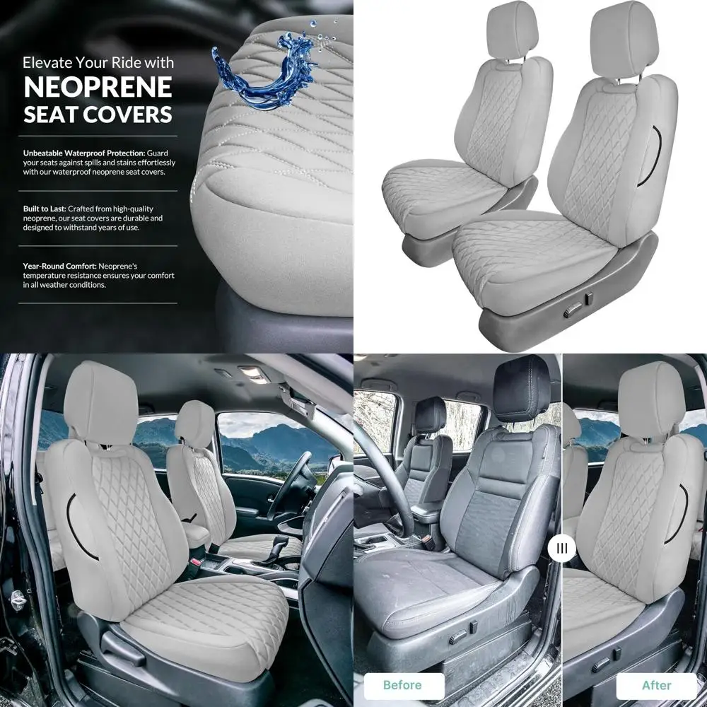 Чехлы на автомобильные сиденья на заказ специально разработанные для Nissan Frontier 2022-2024 годов, передний комплект, однотонный серый ультрафлексный неопреновый водонепроницаемый A
Чехлы на автомобильные сиденья на заказ специально разработанные для Nissan Frontier 2022-2024 годов, передний комплект, однотонный серый ультрафлексный неопреновый водонепроницаемый A