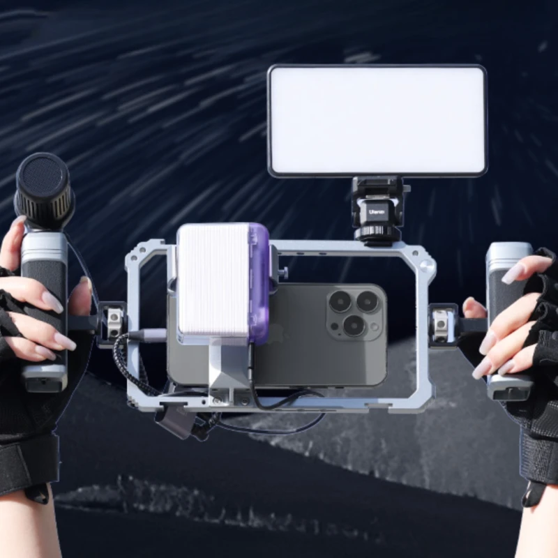 AS001 Dual Handheld Mobile Phone Rabbit Cage Live Shooting Vlog Set Mobile Photography
AS001 Dual Handheld Mobile Phone Rabbit Cage Live Shooting Vlog Set Mobile Photography