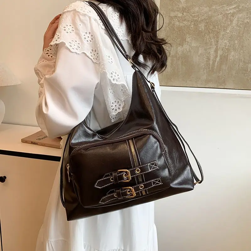Belt Commuting Tote Pu Fashion Women Shoulder Bag All Match Itabag Designer Commuting Bag
Belt Commuting Tote Pu Fashion Women Shoulder Bag All Match Itabag Designer Commuting Bag