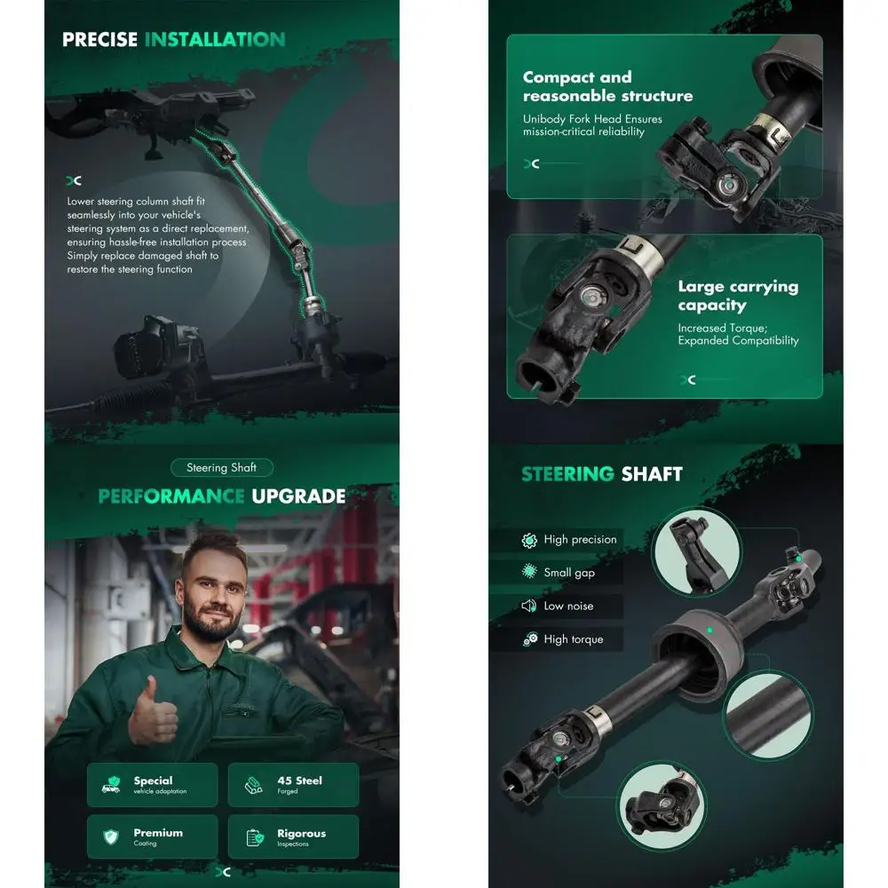 Рулевой вал SCITOO для Toyota Highlander 2008-2013 гг.
Рулевой вал SCITOO для Toyota Highlander 2008-2013 гг.