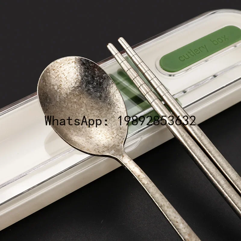 a-16 home hotel spoon portable chopsticks set outdoor camping student tableware
a-16 home hotel spoon portable chopsticks set outdoor camping student tableware
