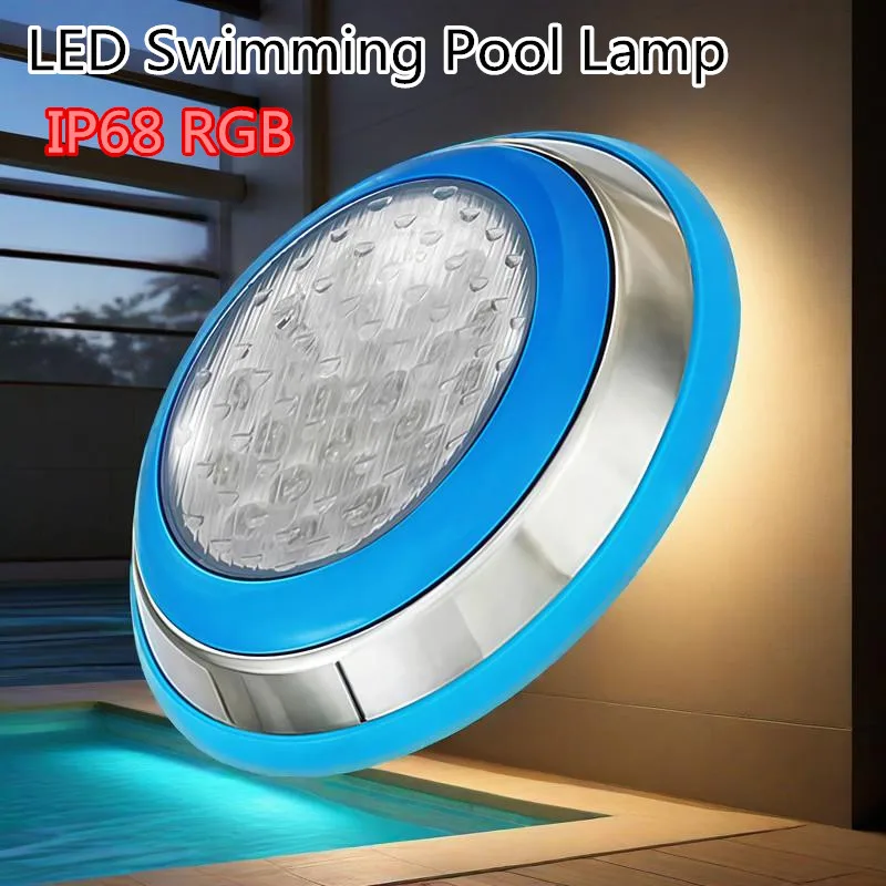 LED Underwater Lighting Swimming Pool Light IP68 Waterproof RGB 9W12W18W24W Yard Pool Decorative Lamp AC12V DC12V Pond Spotlight
LED Underwater Lighting Swimming Pool Light IP68 Waterproof RGB 9W12W18W24W Yard Pool Decorative Lamp AC12V DC12V Pond Spotlight