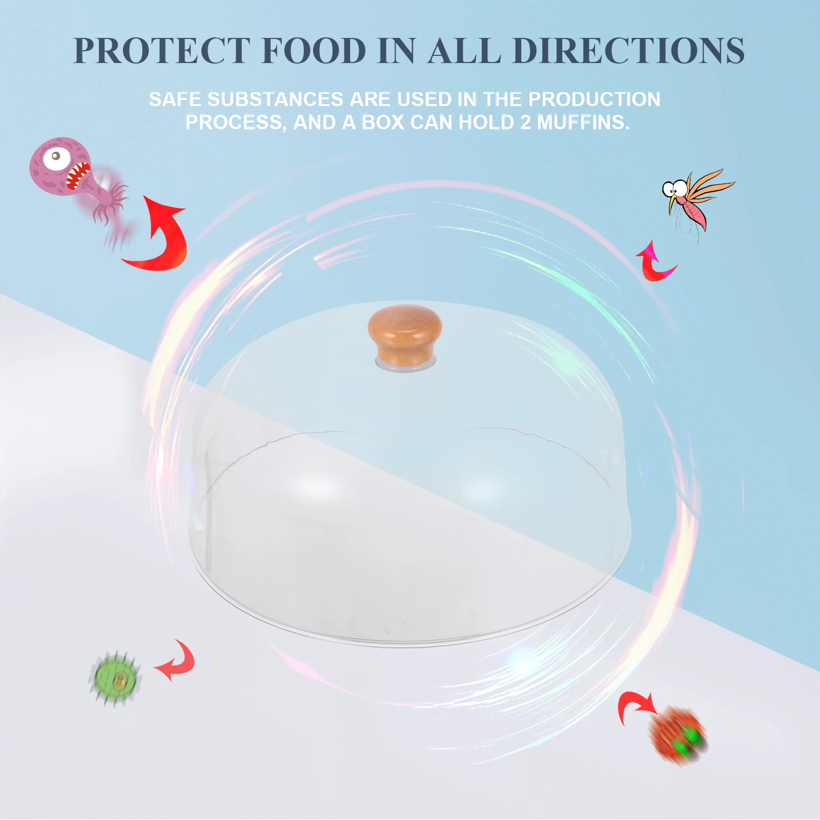 Transparent Food Cover Cake Bread Pans Lightweight Portable Easy Clean Dome Dish Household Lid Practical Kitchen Tool Acrylic
Transparent Food Cover Cake Bread Pans Lightweight Portable Easy Clean Dome Dish Household Lid Practical Kitchen Tool Acrylic