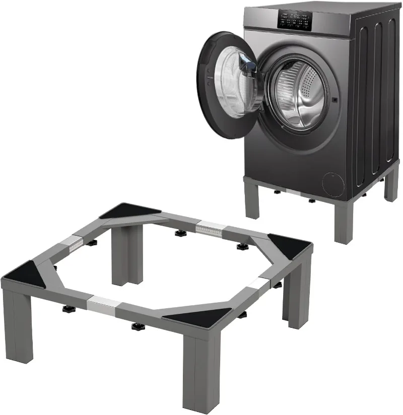Heavy Duty Stainless Steel Laundry Pedestal - 12" Height Universal Washer & Dryer Stand for Front Load Machines, Ice Maker, Sams 
Heavy Duty Stainless Steel Laundry Pedestal - 12" Height Universal Washer & Dryer Stand for Front Load Machines, Ice Maker, Sams