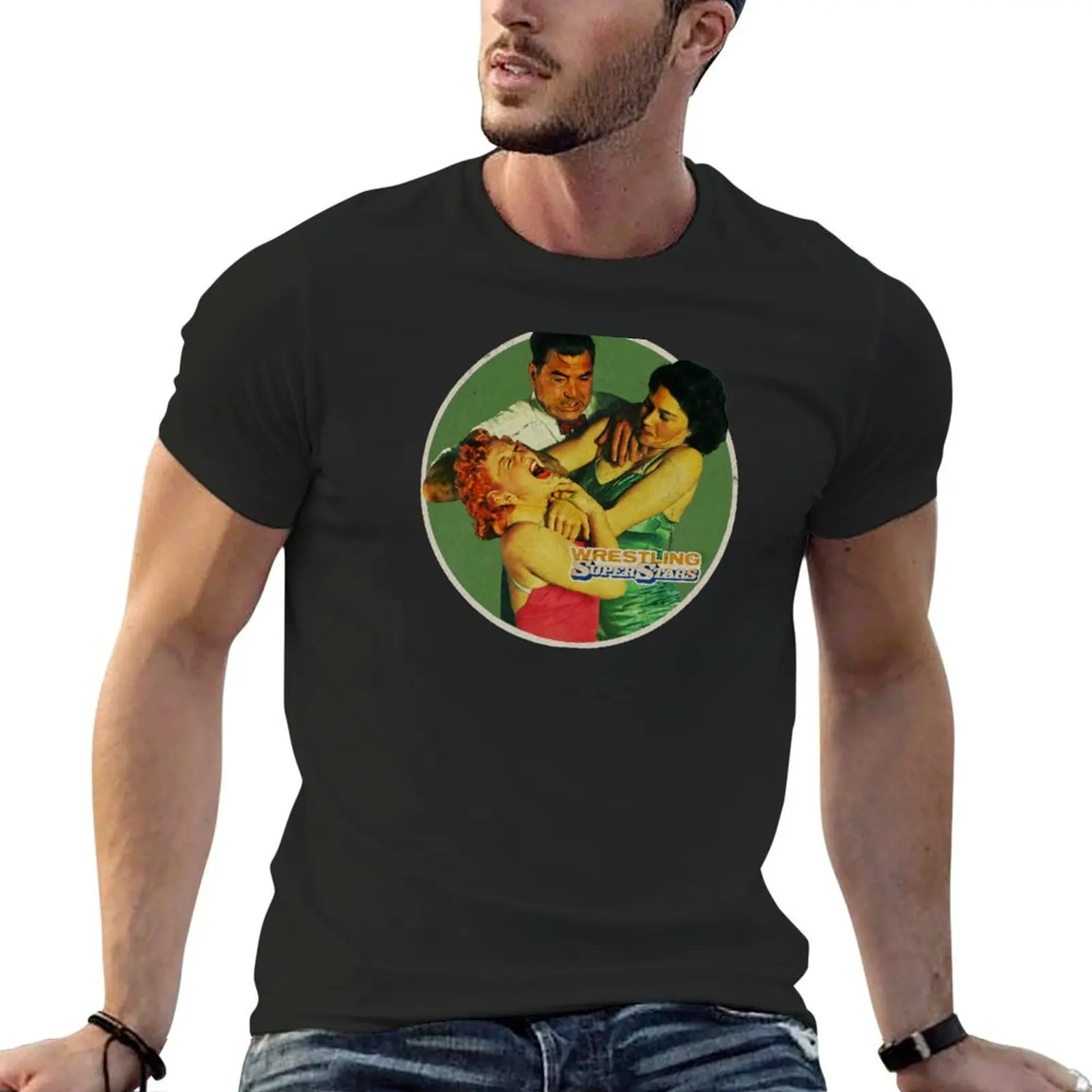 Vintage Ladies Wrestling T-Shirt blacks graphic t shirt vintage blanks t shirts for men pack
Vintage Ladies Wrestling T-Shirt blacks graphic t shirt vintage blanks t shirts for men pack