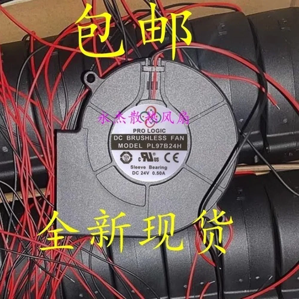 For PL97B24H 9733 DC24V 0.5A 9.7CM 2-Wire Turbo Cooling Fan
For PL97B24H 9733 DC24V 0.5A 9.7CM 2-Wire Turbo Cooling Fan