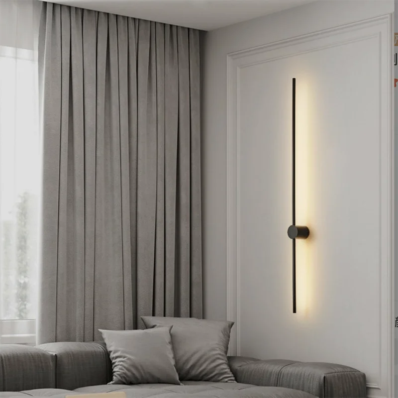 Modern Long Strip LED Wall Lamp 3 color change Dimming 350°Rotation For Home Decoration Beside Wall Sconce Lighting Fixture
Modern Long Strip LED Wall Lamp 3 color change Dimming 350°Rotation For Home Decoration Beside Wall Sconce Lighting Fixture