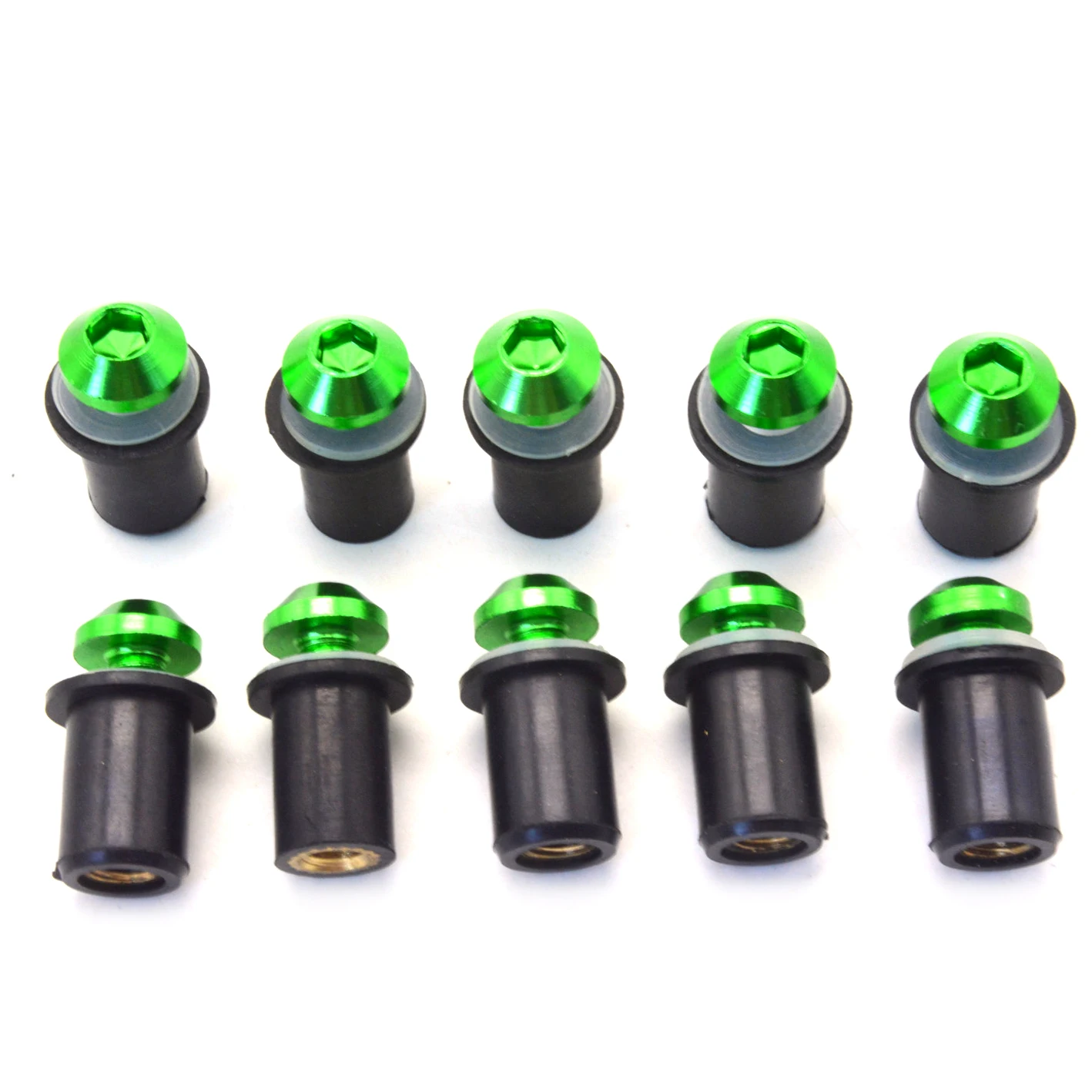 For KAWASAKI Ninja 250 300 650 H2R 250R ZX6R ER6N ZX14R 10PCS Fairing Wind Screen Screw Bolt Kit Windshield Mounting Nut bolt
For KAWASAKI Ninja 250 300 650 H2R 250R ZX6R ER6N ZX14R 10PCS Fairing Wind Screen Screw Bolt Kit Windshield Mounting Nut bolt
